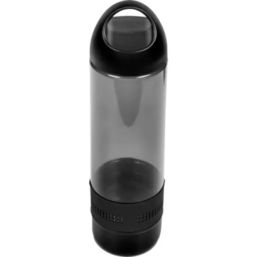 Bandit Plastic Water Bottle & Bluetooth Speaker Black